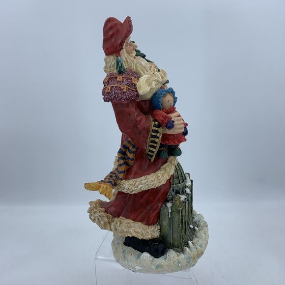 Vtg International Santa Claus Collection 1994 Weihnachtsmann Germany 12” Resin - Picture 7 of 8